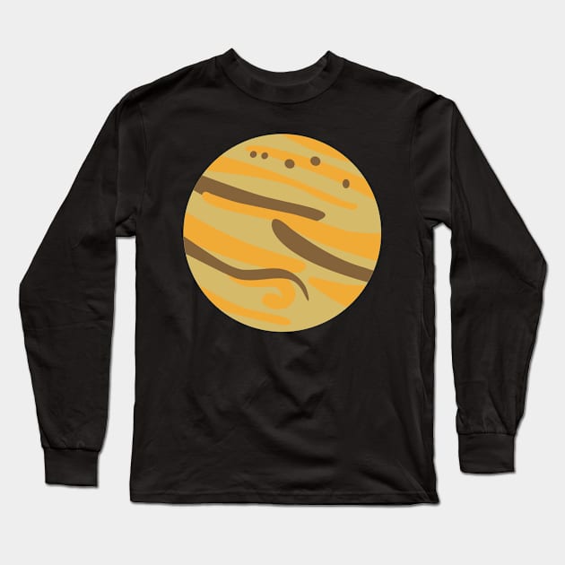 Jupiter Long Sleeve T-Shirt by Designzz